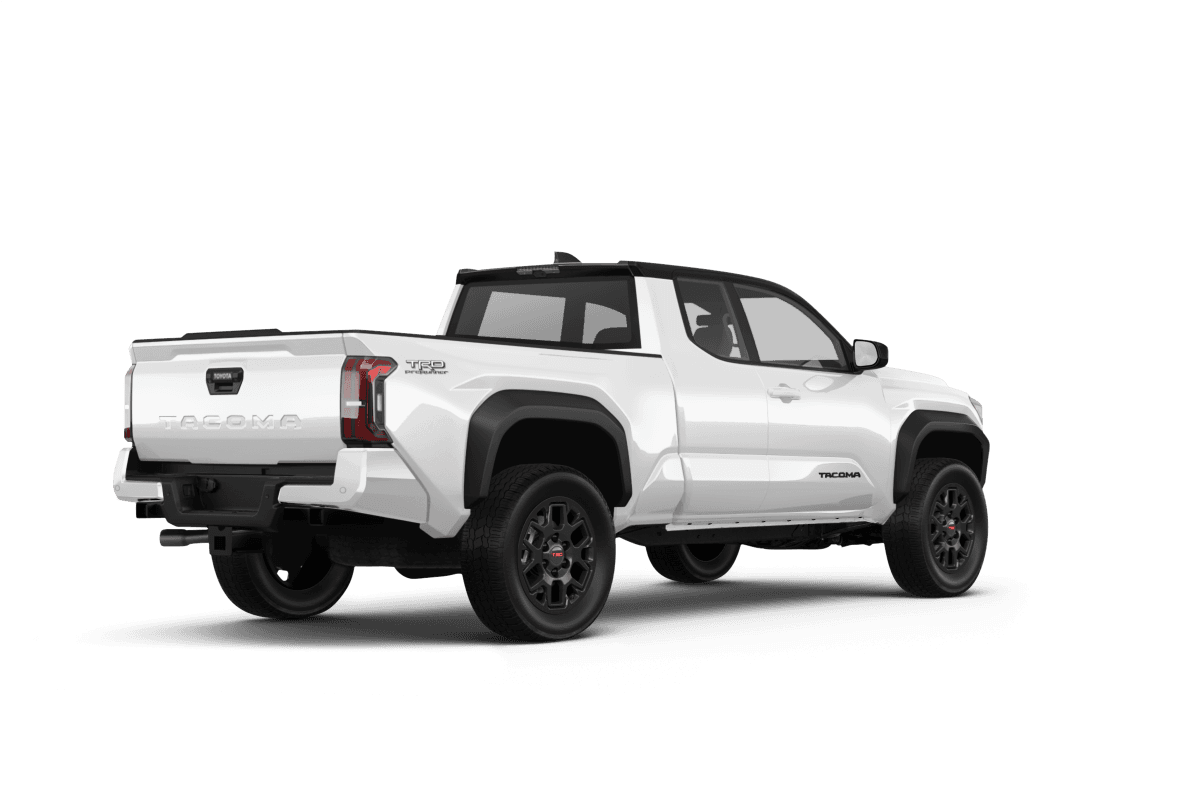 Toyota Tacoma - Back view Toyota Tacoma - Back view